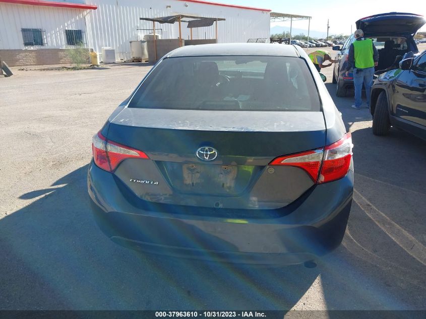 2016 Toyota Corolla L VIN: 2T1BURHE2GC599484 Lot: 37963610