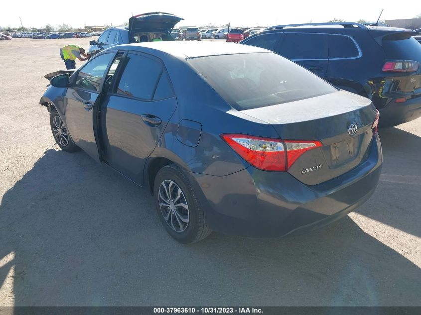 2016 Toyota Corolla L VIN: 2T1BURHE2GC599484 Lot: 37963610