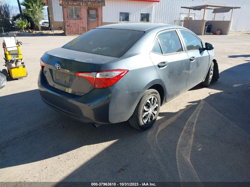 2016 Toyota Corolla L VIN: 2T1BURHE2GC599484 Lot: 37963610