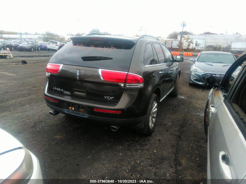 2011 Lincoln Mkx VIN: 2LMDJ8JK2BBJ09767 Lot: 37963640