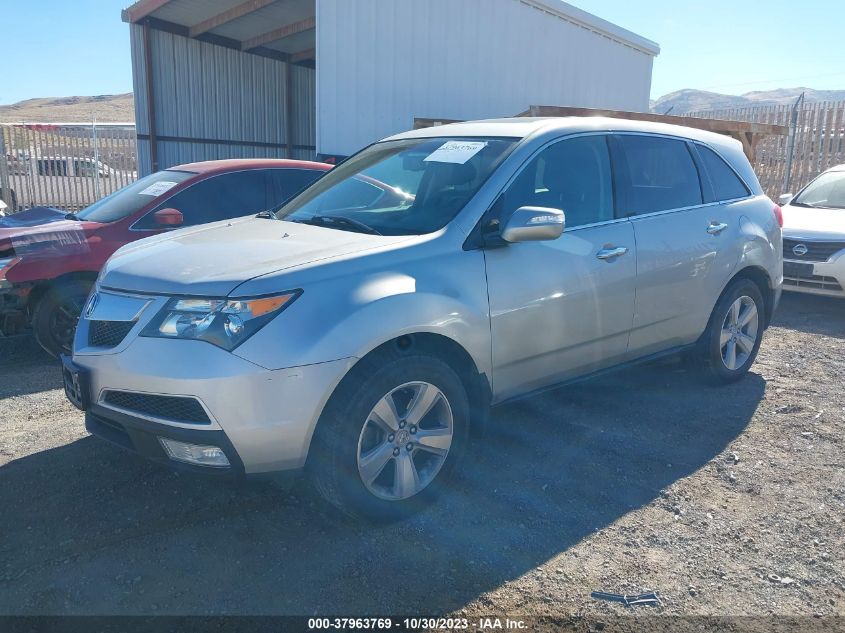 2010 Acura Mdx VIN: 2HNYD2H21AH503780 Lot: 37963769