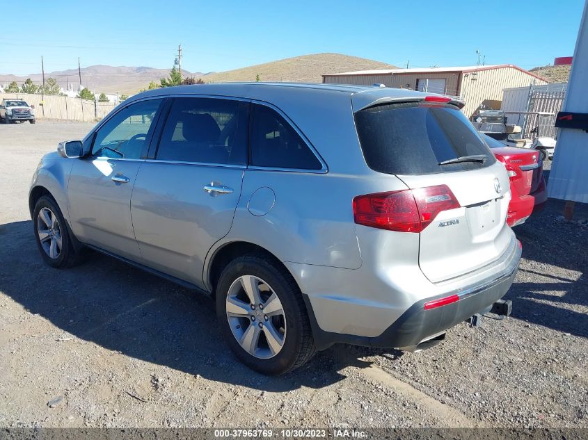 2010 Acura Mdx VIN: 2HNYD2H21AH503780 Lot: 37963769