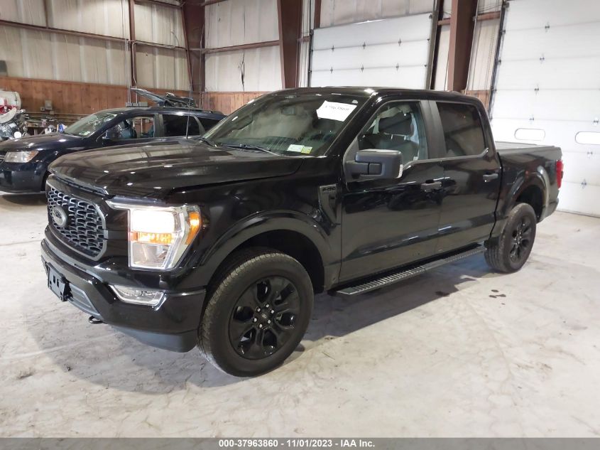 2022 Ford F-150 Xl VIN: 1FTFW1E54NFC38554 Lot: 37963860