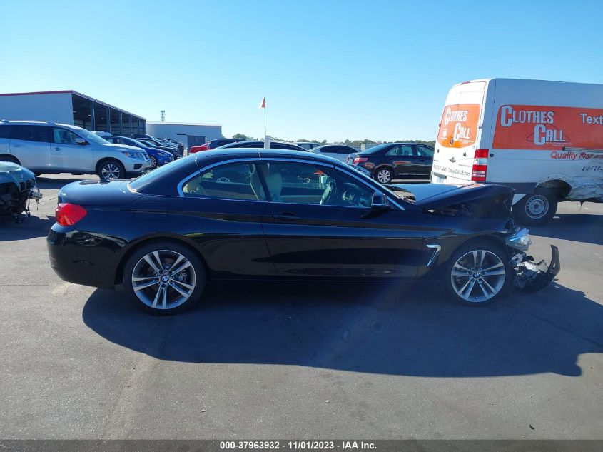 2016 BMW 4 Series 428I VIN: WBA3V7C54G5A26449 Lot: 37963932