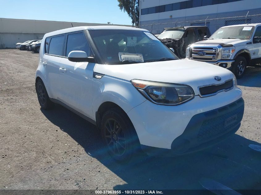 2014 Kia Soul Base VIN: KNDJN2A25E7065300 Lot: 37963955