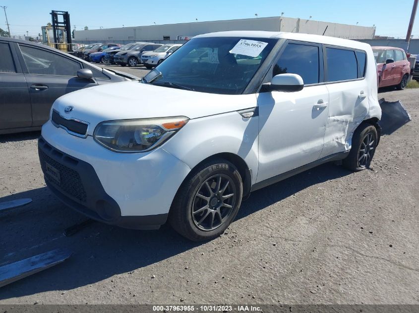 2014 Kia Soul Base VIN: KNDJN2A25E7065300 Lot: 37963955