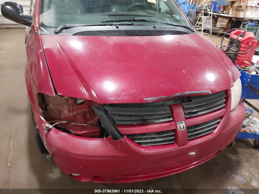 2005 Dodge Grand Caravan Sxt VIN: 2D4GP44L55R117496 Lot: 37963961