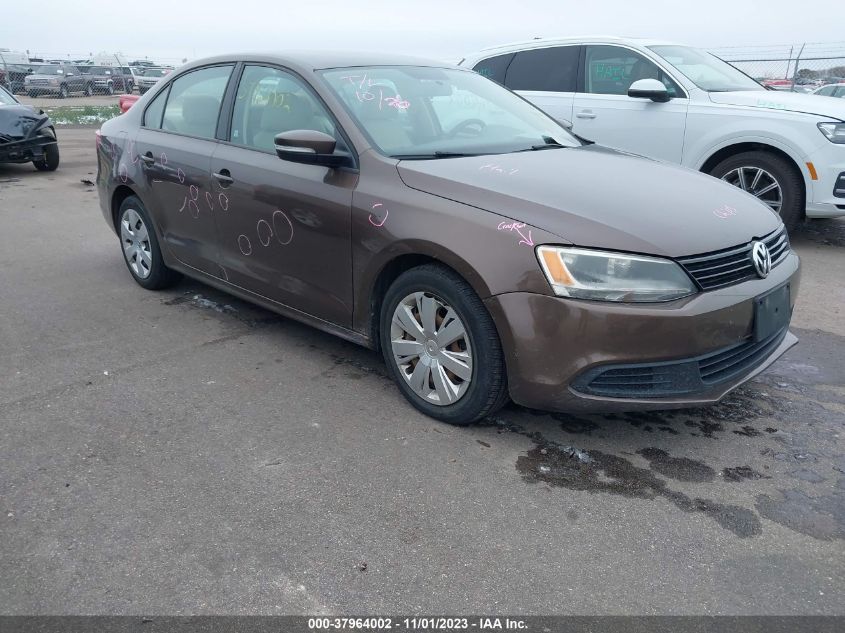 2012 Volkswagen Jetta Sedan Se Pzev VIN: 3VWDP7AJ7CM303790 Lot: 37964002