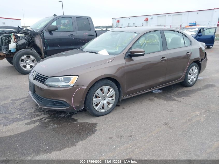 2012 Volkswagen Jetta Sedan Se Pzev VIN: 3VWDP7AJ7CM303790 Lot: 37964002