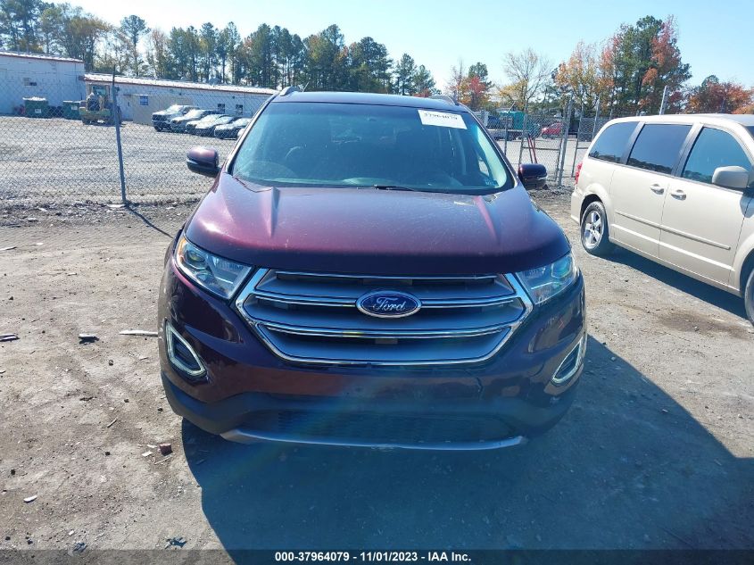 2017 Ford Edge Sel VIN: 2FMPK4J92HBB18795 Lot: 37964079