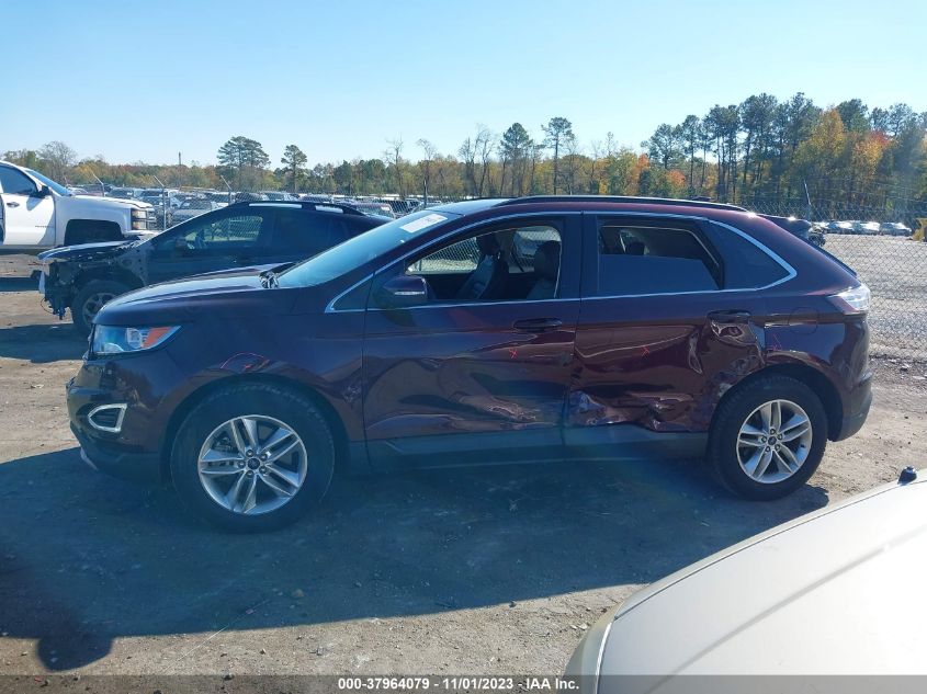 2017 Ford Edge Sel VIN: 2FMPK4J92HBB18795 Lot: 37964079