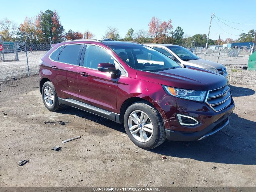 2017 Ford Edge Sel VIN: 2FMPK4J92HBB18795 Lot: 37964079