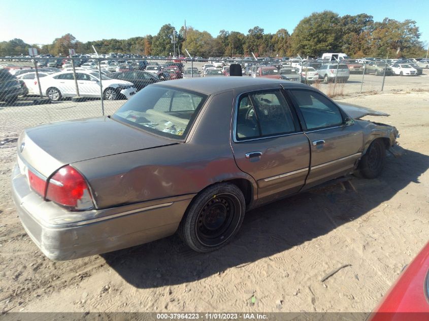 2002 Mercury Grand Marquis Gs/Gs Convenience VIN: 2MEFM74W92X661065 Lot: 37964223