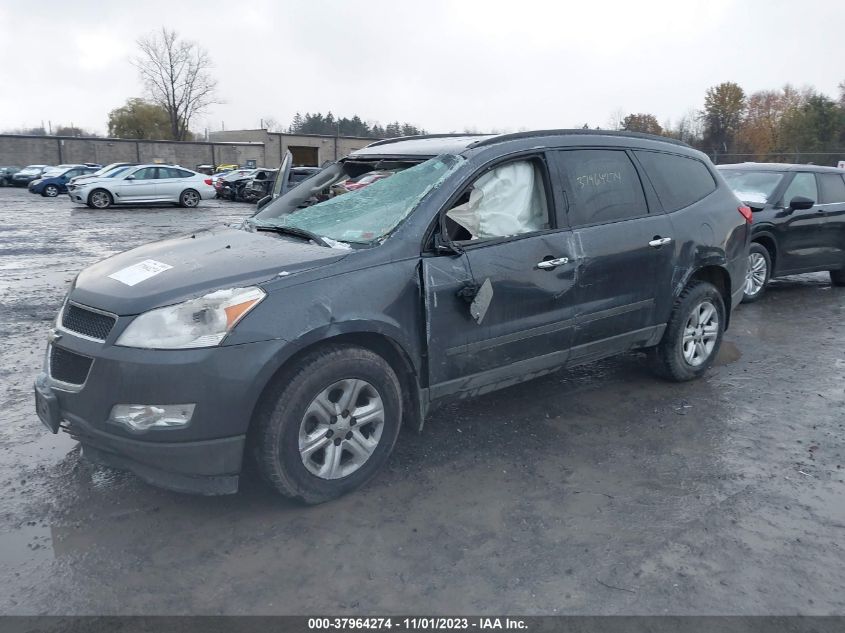 2012 Chevrolet Traverse Ls VIN: 1GNKVFED0CJ319154 Lot: 37964274