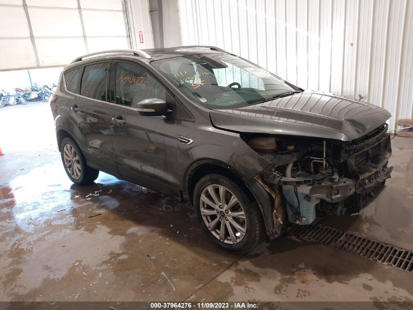 2017 Ford Escape Titanium VIN: 1FMCU9J94HUA00330 Lot: 37964276