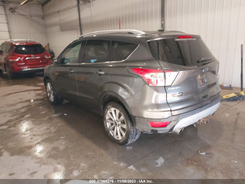 2017 Ford Escape Titanium VIN: 1FMCU9J94HUA00330 Lot: 37964276