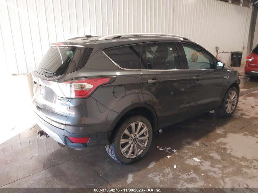 2017 Ford Escape Titanium VIN: 1FMCU9J94HUA00330 Lot: 37964276