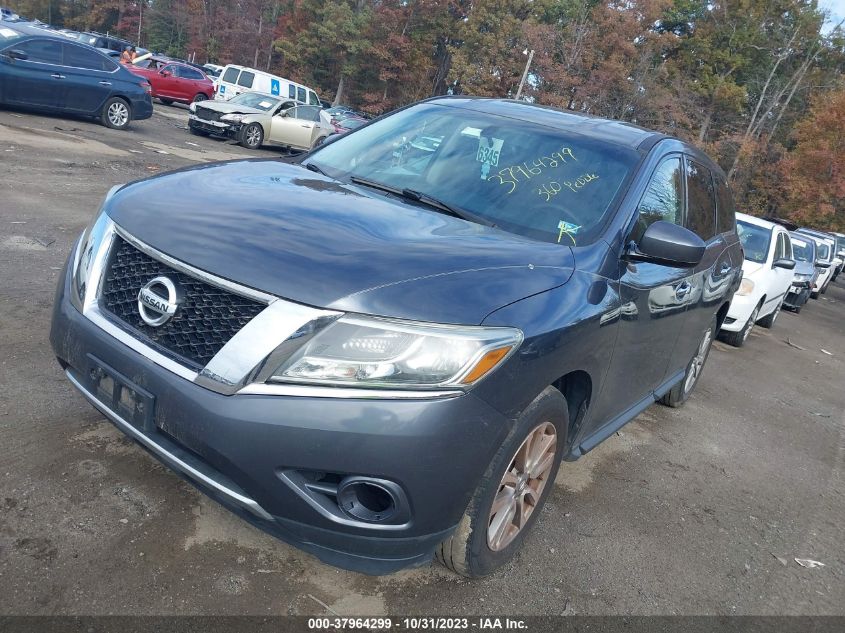 2014 Nissan Pathfinder S VIN: 5N1AR2MN8EC717422 Lot: 37964299