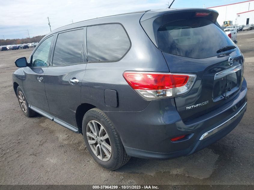 2014 Nissan Pathfinder S VIN: 5N1AR2MN8EC717422 Lot: 37964299