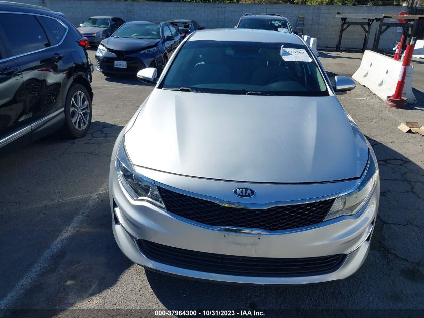 2016 Kia Optima Lx VIN: 5XXGT4L30GG011351 Lot: 37964300