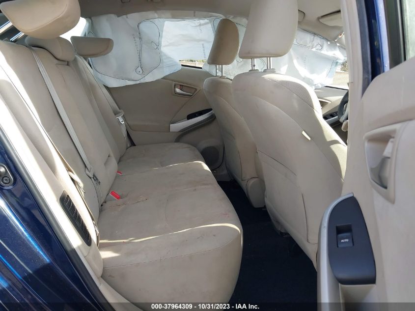 2013 Toyota Prius One/Two/Three/Four/Five VIN: JTDKN3DU2D1720781 Lot: 37964309