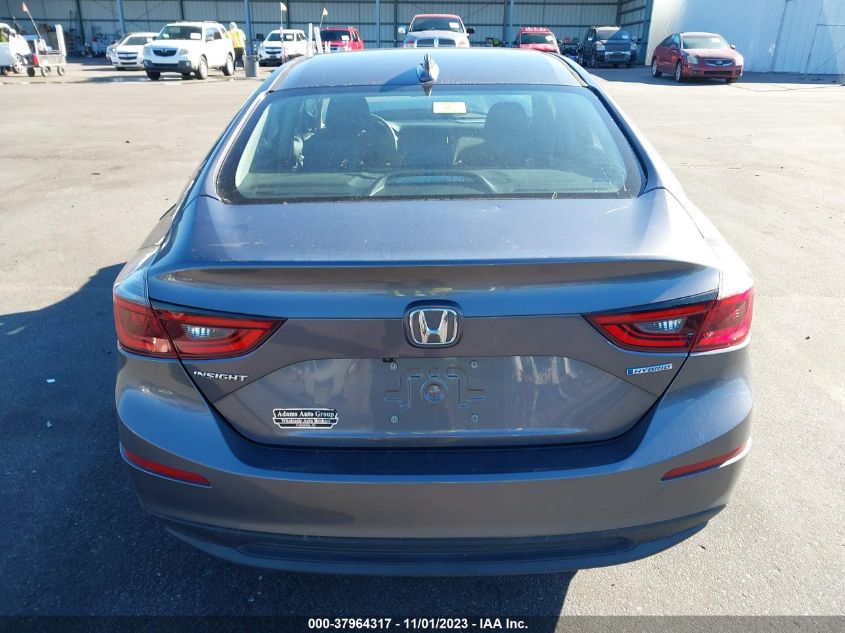 2020 Honda Insight Ex VIN: 19XZE4F56LE010501 Lot: 37964317