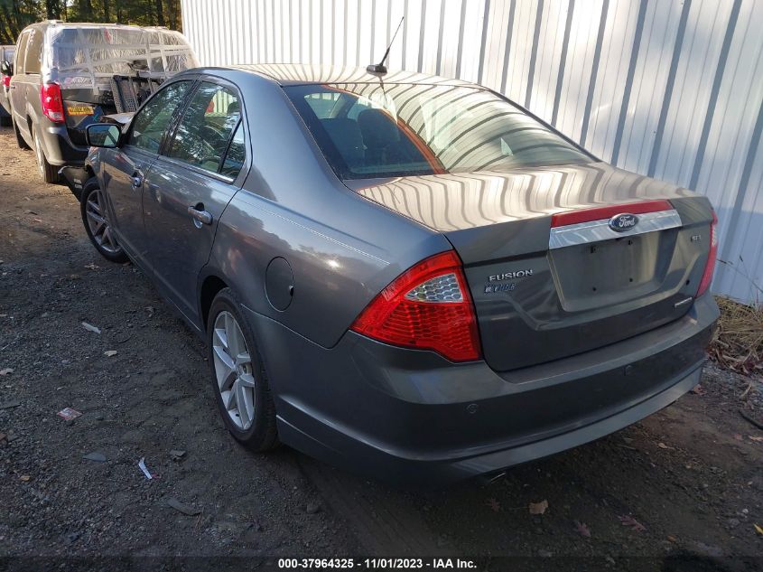 2012 Ford Fusion Sel VIN: 3FAHP0JG1CR211177 Lot: 37964325