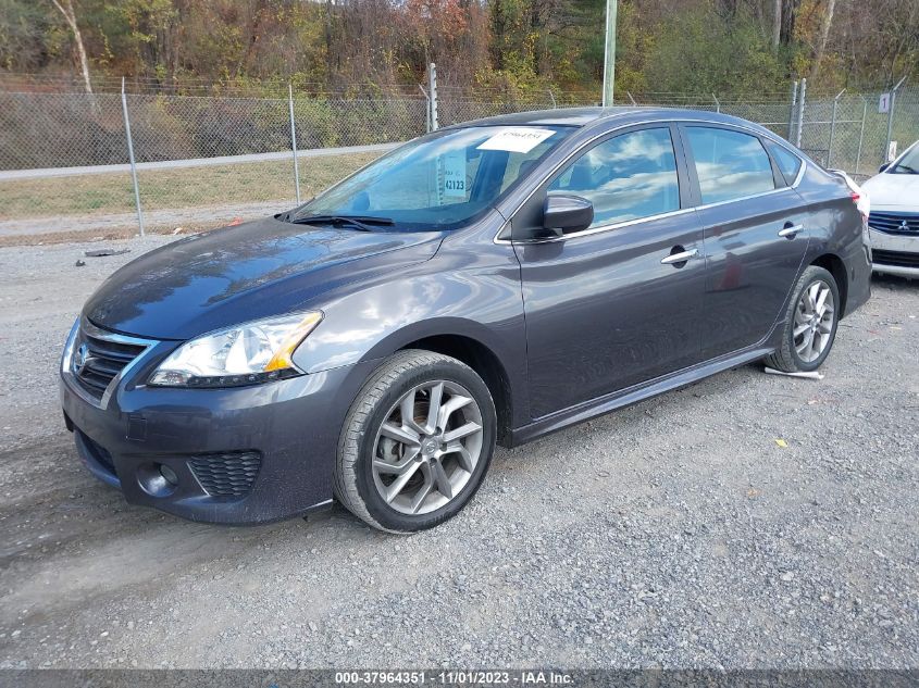 2014 Nissan Sentra Sr VIN: 3N1AB7AP1EY339319 Lot: 37964351