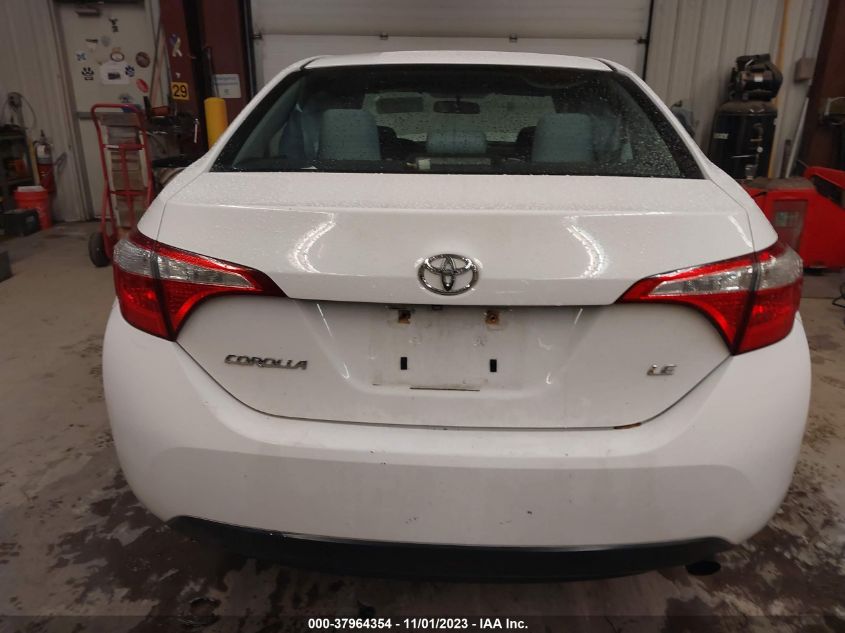 2014 Toyota Corolla Le VIN: 2T1BURHE3EC007393 Lot: 37964354