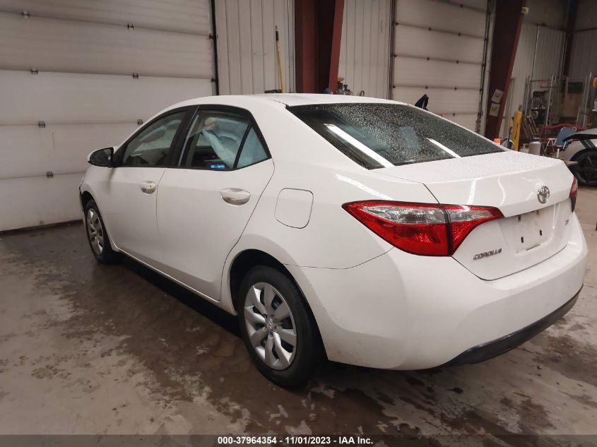 2014 Toyota Corolla Le VIN: 2T1BURHE3EC007393 Lot: 37964354