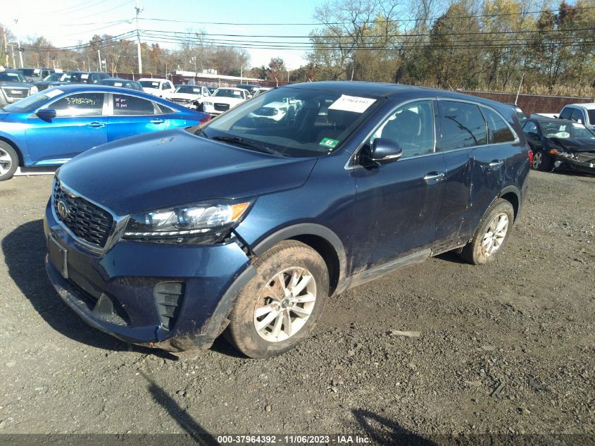 2019 Kia Sorento 2.4L Lx VIN: 5XYPGDA36KG478611 Lot: 37964392