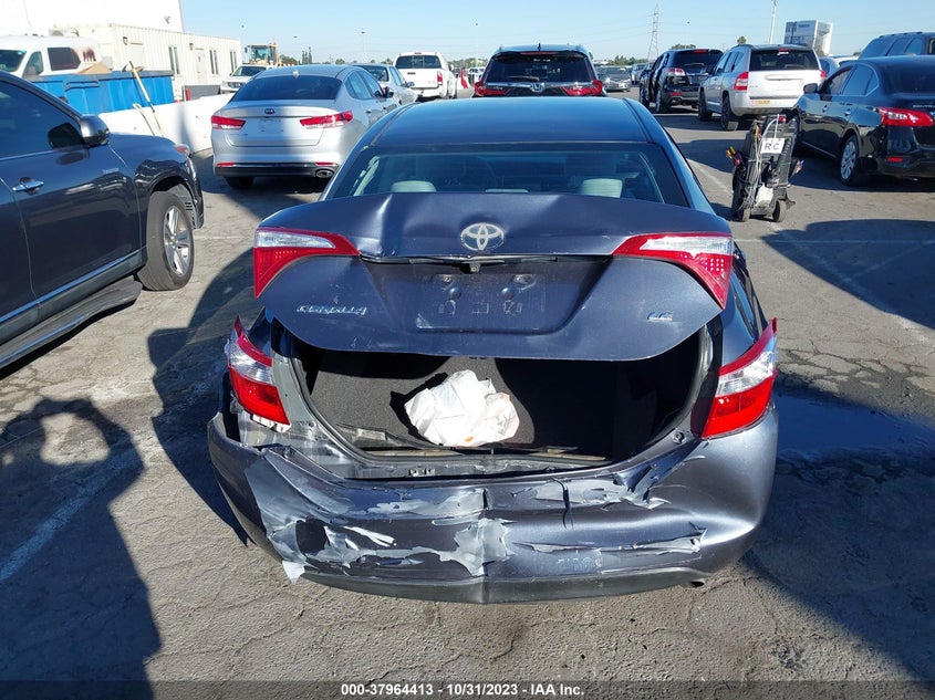 2016 Toyota Corolla Le Plus VIN: 5YFBURHE8GP523476 Lot: 37964413