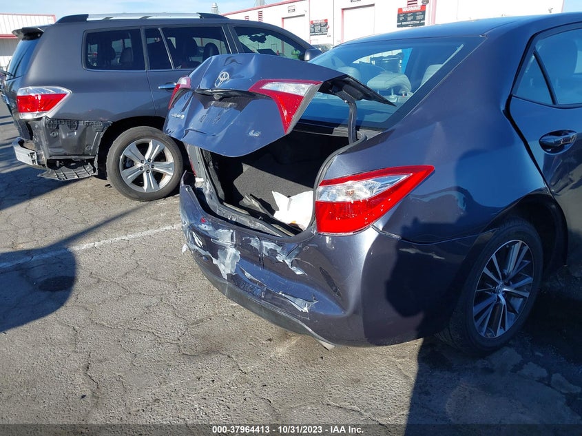 2016 Toyota Corolla Le Plus VIN: 5YFBURHE8GP523476 Lot: 37964413