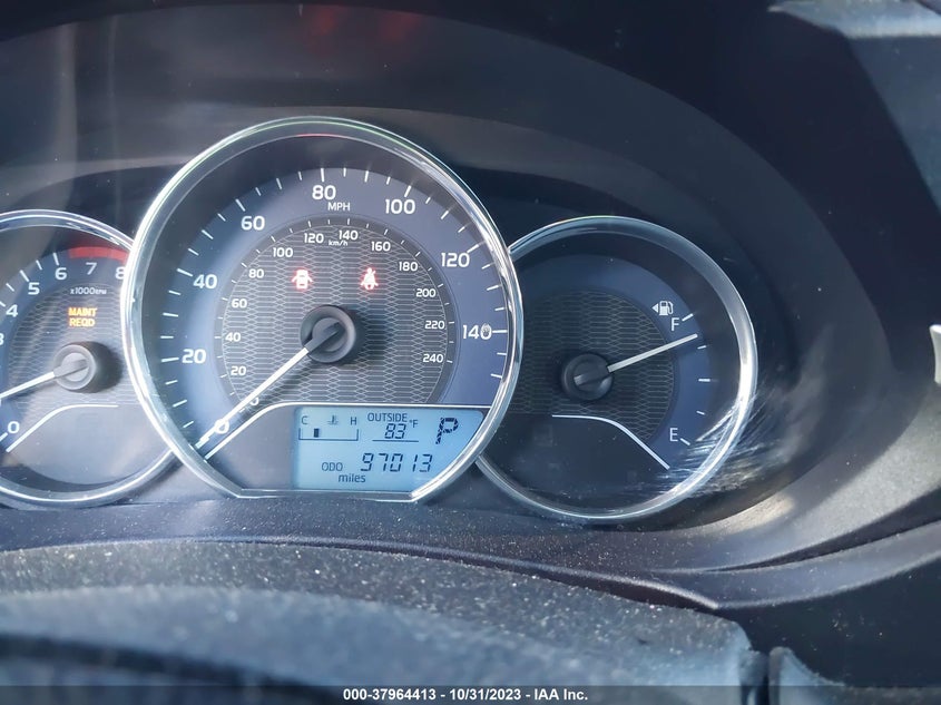 2016 Toyota Corolla Le Plus VIN: 5YFBURHE8GP523476 Lot: 37964413