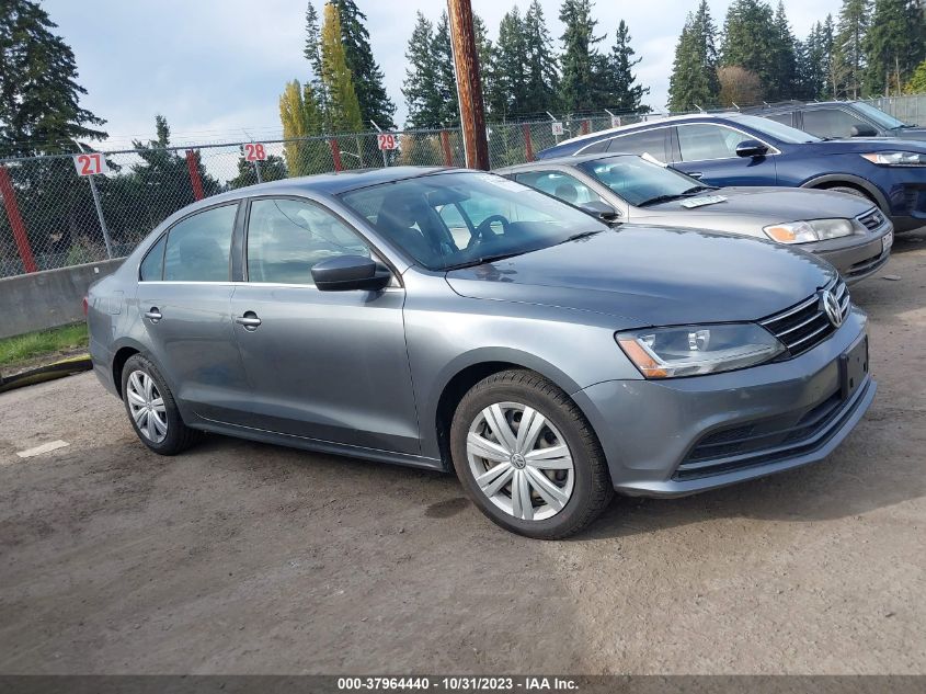 2017 Volkswagen Jetta 1.4T S VIN: 3VW2B7AJ9HM381758 Lot: 37964440