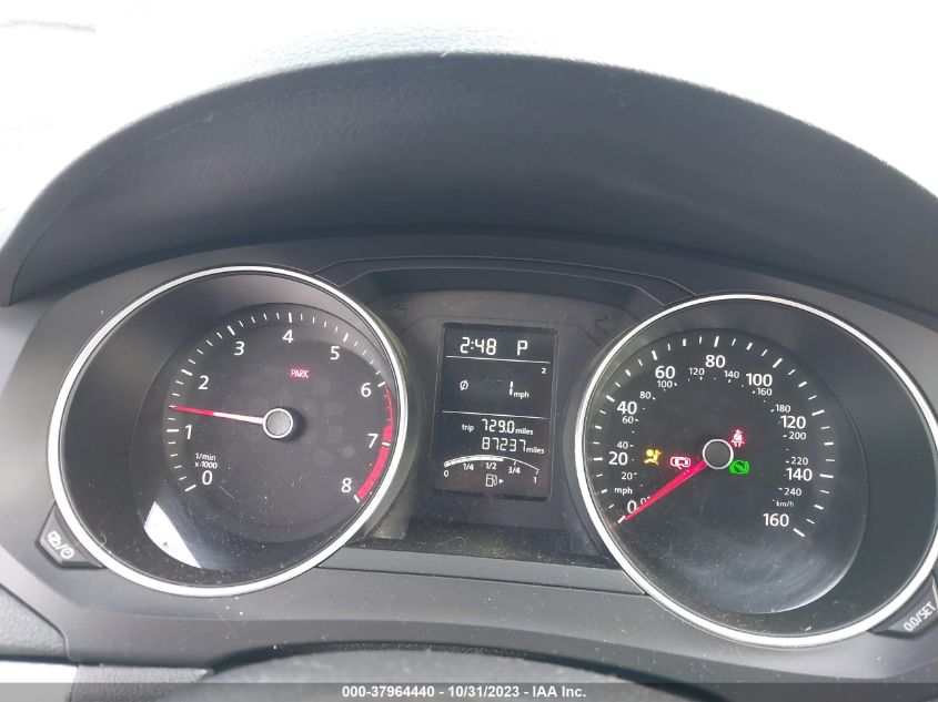 2017 Volkswagen Jetta 1.4T S VIN: 3VW2B7AJ9HM381758 Lot: 37964440