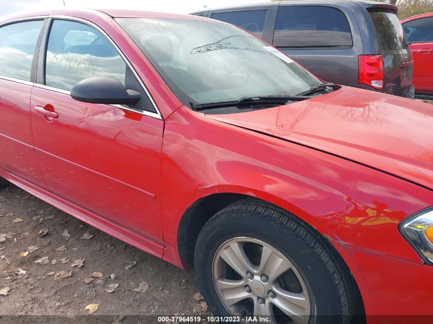 2013 Chevrolet Impala Ls VIN: 2G1WF5E32D1237410 Lot: 37964519