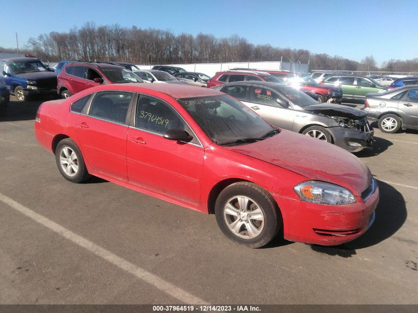 2013 Chevrolet Impala Ls VIN: 2G1WF5E32D1237410 Lot: 37964519