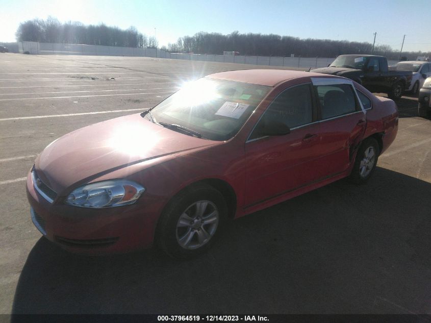 2013 Chevrolet Impala Ls VIN: 2G1WF5E32D1237410 Lot: 37964519