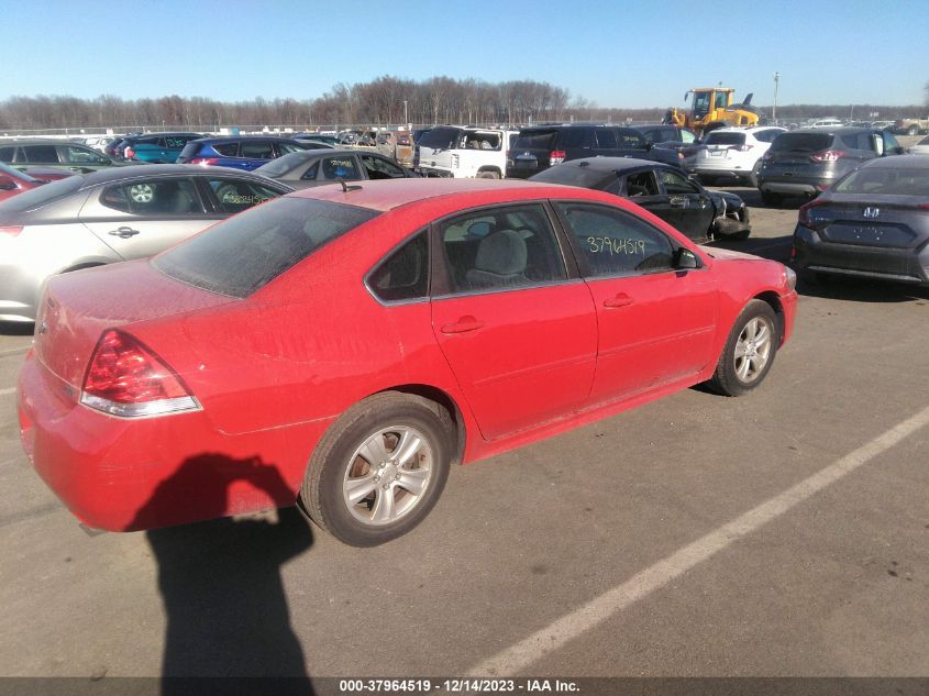 2013 Chevrolet Impala Ls VIN: 2G1WF5E32D1237410 Lot: 37964519