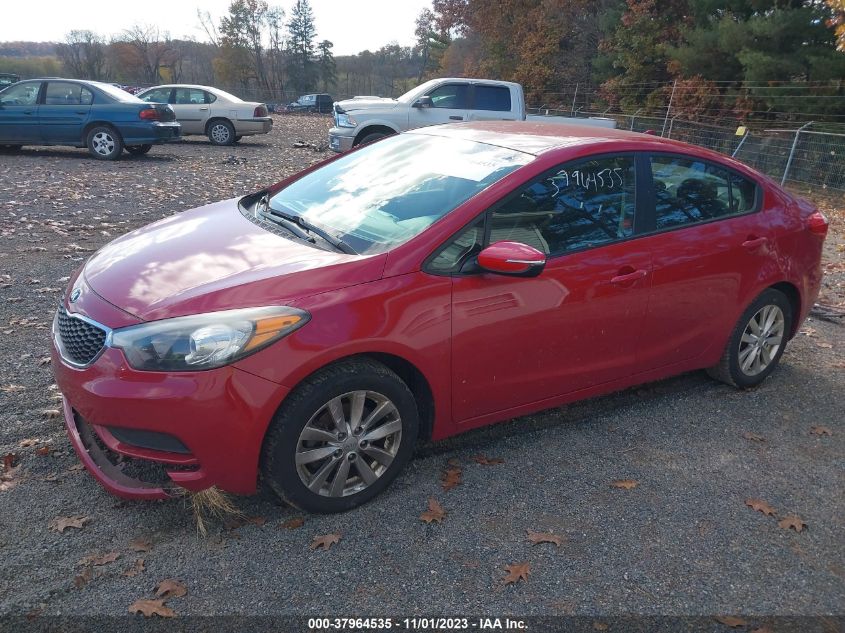 2014 Kia Forte Lx VIN: KNAFX4A6XE5143562 Lot: 37964535