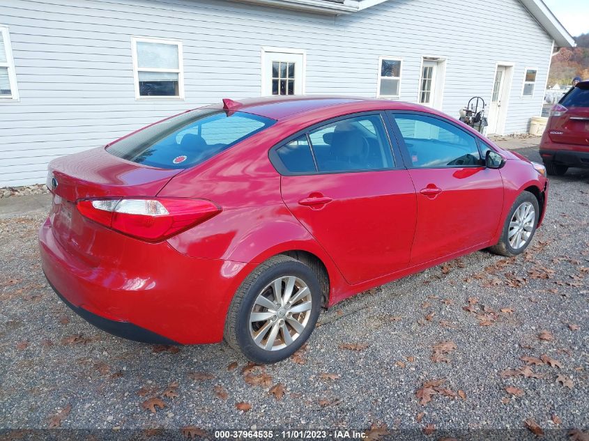 2014 Kia Forte Lx VIN: KNAFX4A6XE5143562 Lot: 37964535