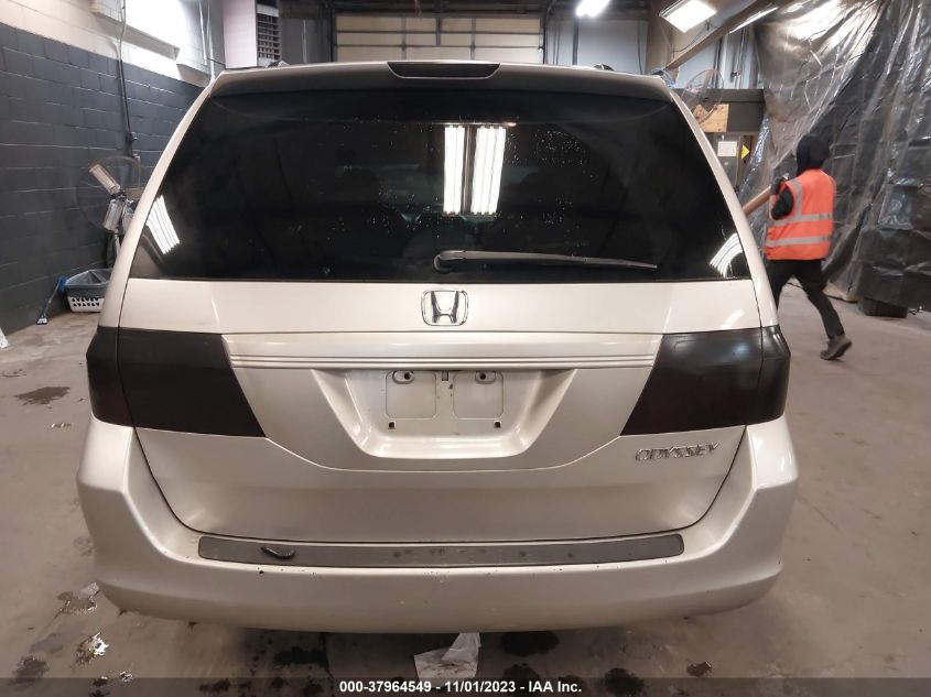 2005 Honda Odyssey Ex-L VIN: 5FNRL38775B006193 Lot: 37964549