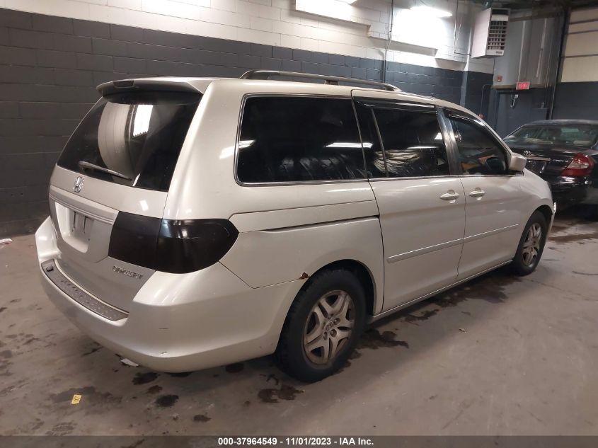 2005 Honda Odyssey Ex-L VIN: 5FNRL38775B006193 Lot: 37964549