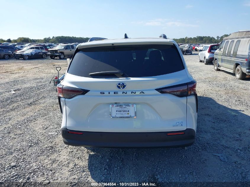 2023 Toyota Sienna Xle VIN: 5TDYRKEC9PS177273 Lot: 37964554