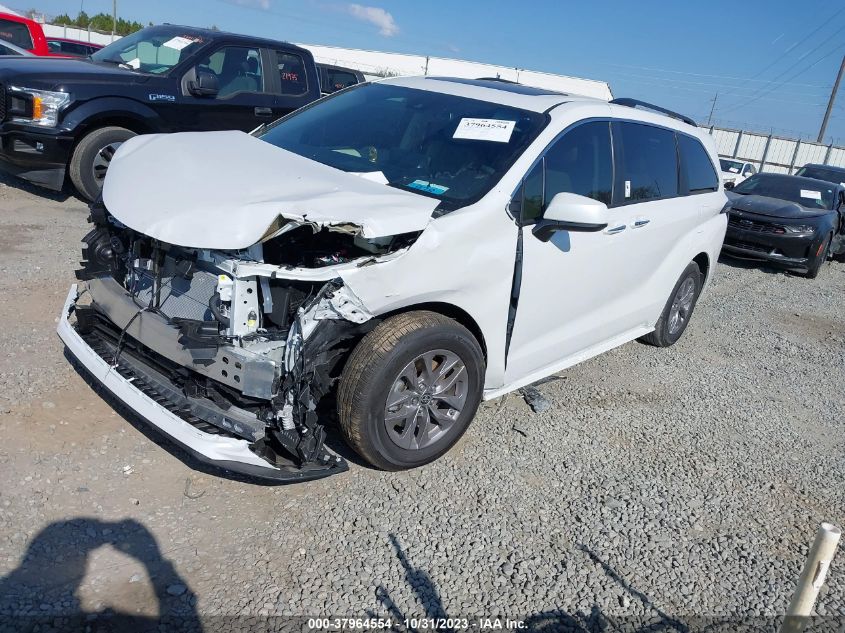 2023 Toyota Sienna Xle VIN: 5TDYRKEC9PS177273 Lot: 37964554