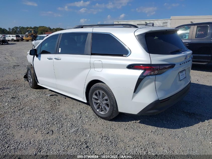 2023 Toyota Sienna Xle VIN: 5TDYRKEC9PS177273 Lot: 37964554