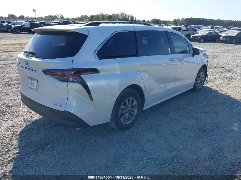 2023 Toyota Sienna Xle VIN: 5TDYRKEC9PS177273 Lot: 37964554