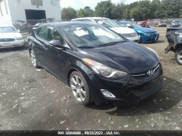 2012 Hyundai Elantra Limited Pzev VIN: KMHDH4AE4CU318174 Lot: 37964607