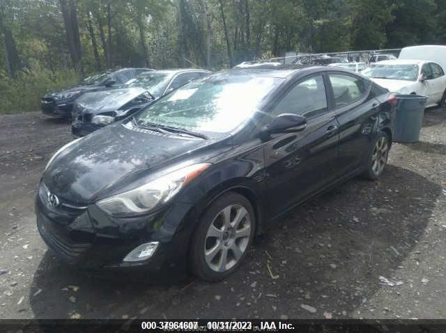 2012 Hyundai Elantra Limited Pzev VIN: KMHDH4AE4CU318174 Lot: 37964607